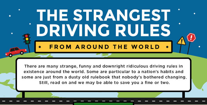 Strangest Driving Rules From Around The World